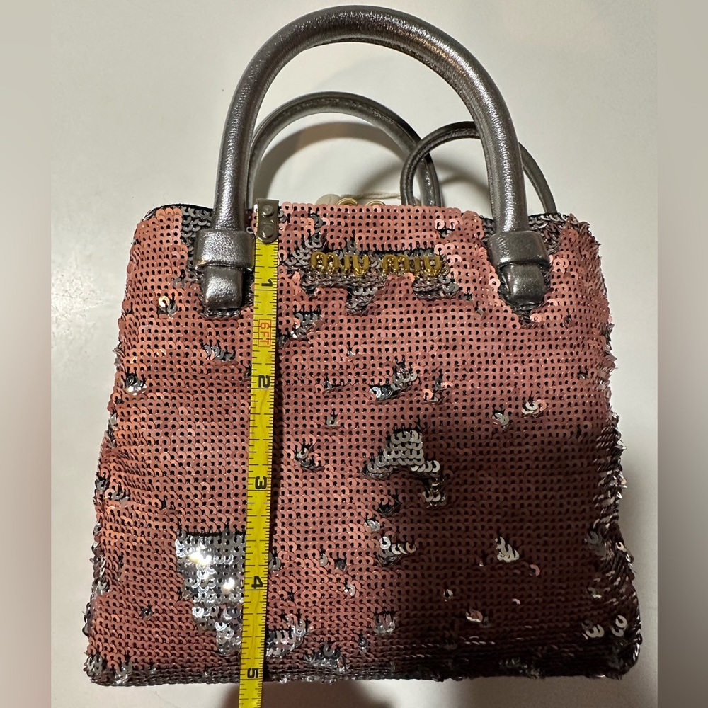 🦄 Miu Miu sequin mini bag 🦄 - Picture 6 of 17